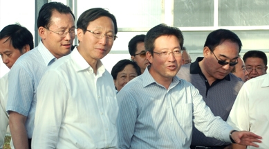 農(nóng)業(yè)農(nóng)村部黨組書(shū)記、部長(zhǎng)韓長(zhǎng)賦視察我公司